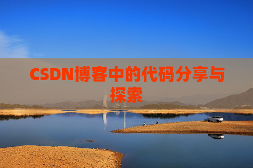 CSDN博客中的代码分享与探索 CSDN博客中的代码分享与探索